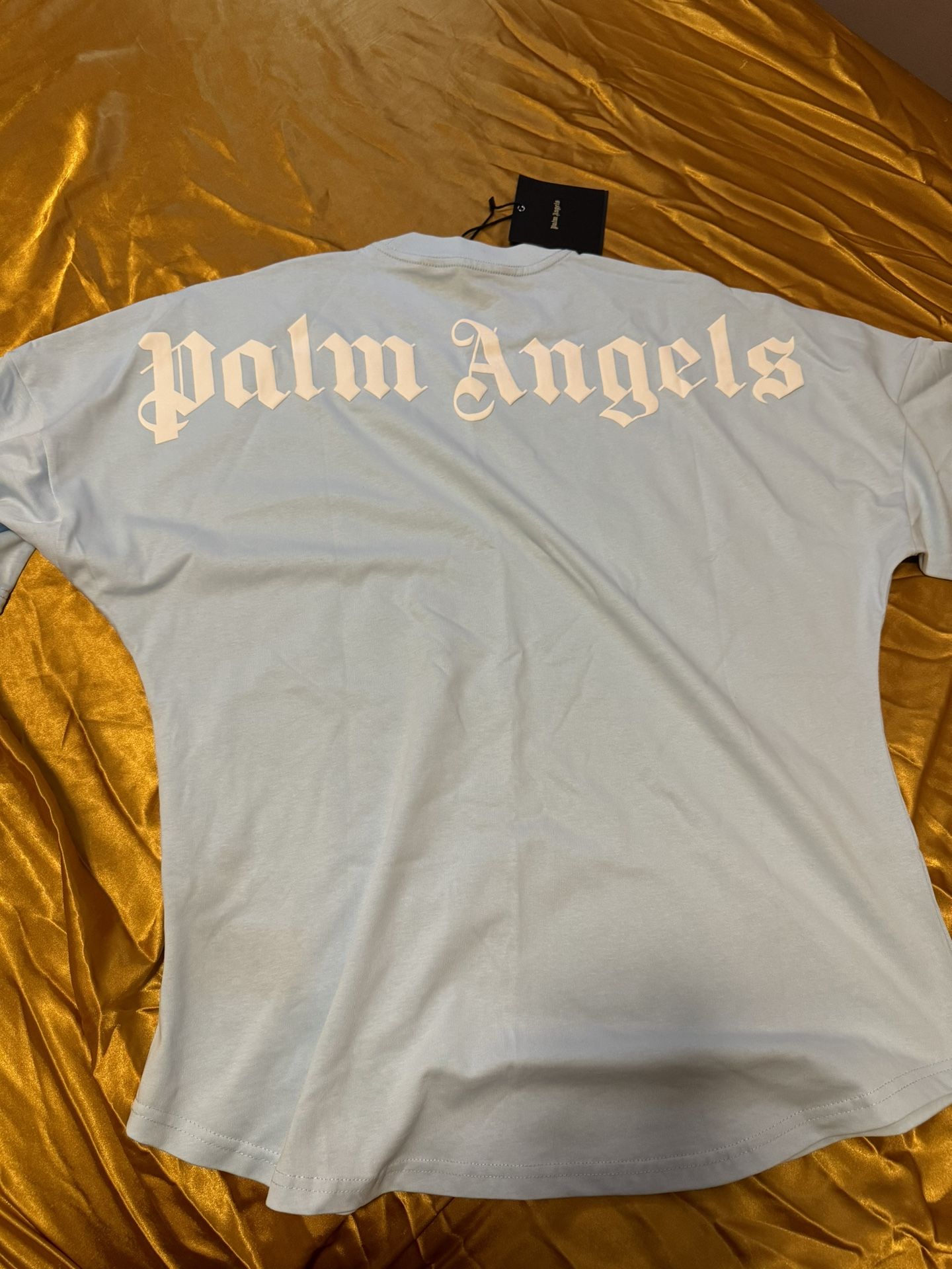 Palm Angels Classic Logo Print T-shirt Black $119