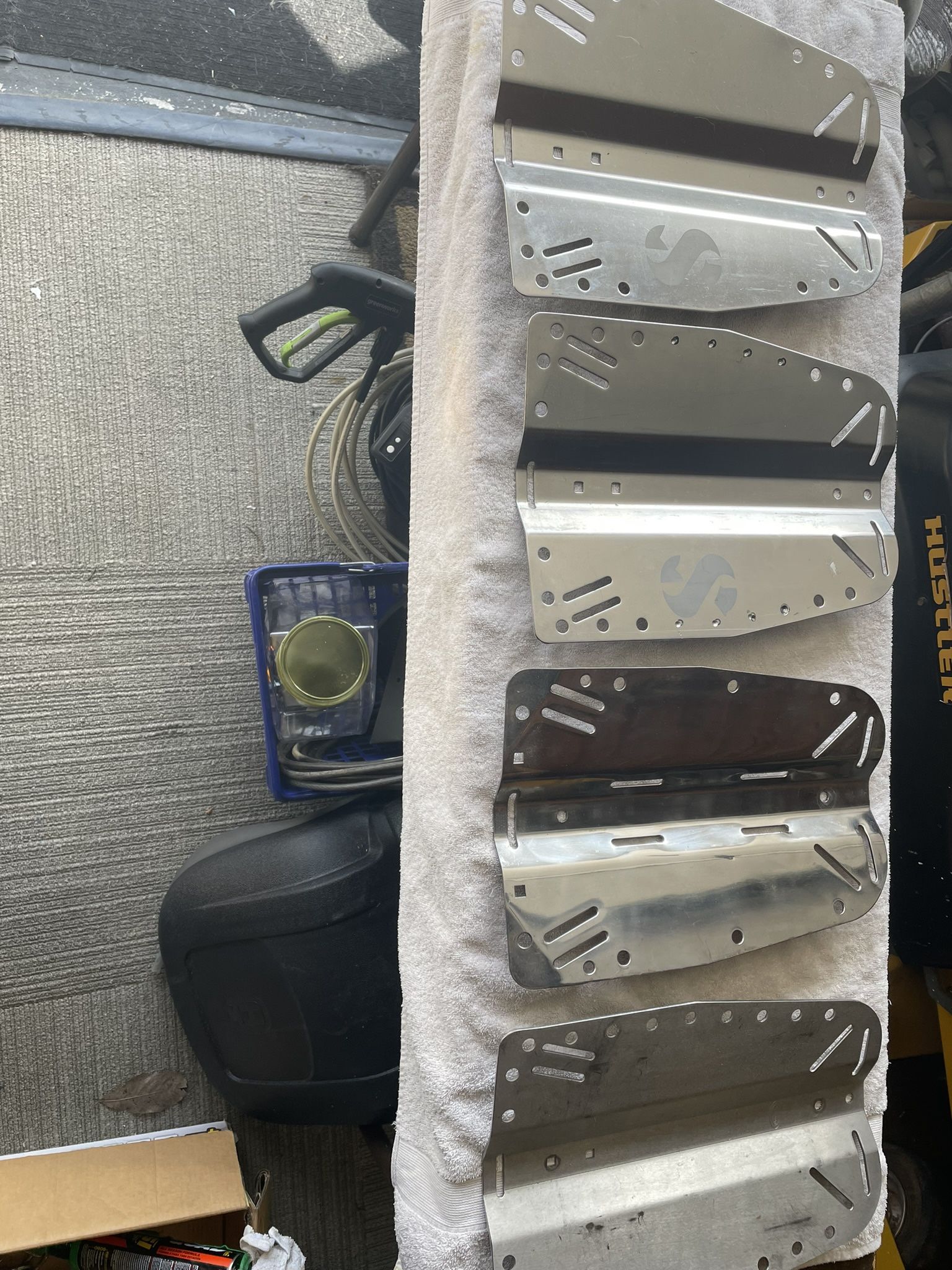 Stainless Steel Back Plates