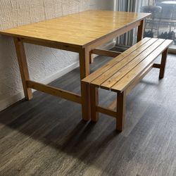 Solid Wood Breakfast Table 