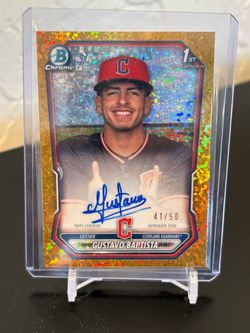 2026 Bowman Chrome Gustavo Baptista Auto /50