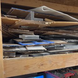 Acrylic Scrap Fish Tank Shelves