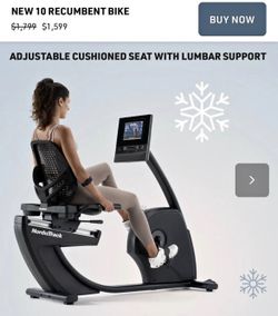 IFIT Nordic Track 10 Recumbent Bike  