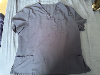 Dark Blue XXL scrub top