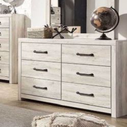 Twin Panel Bed & Dresser 
