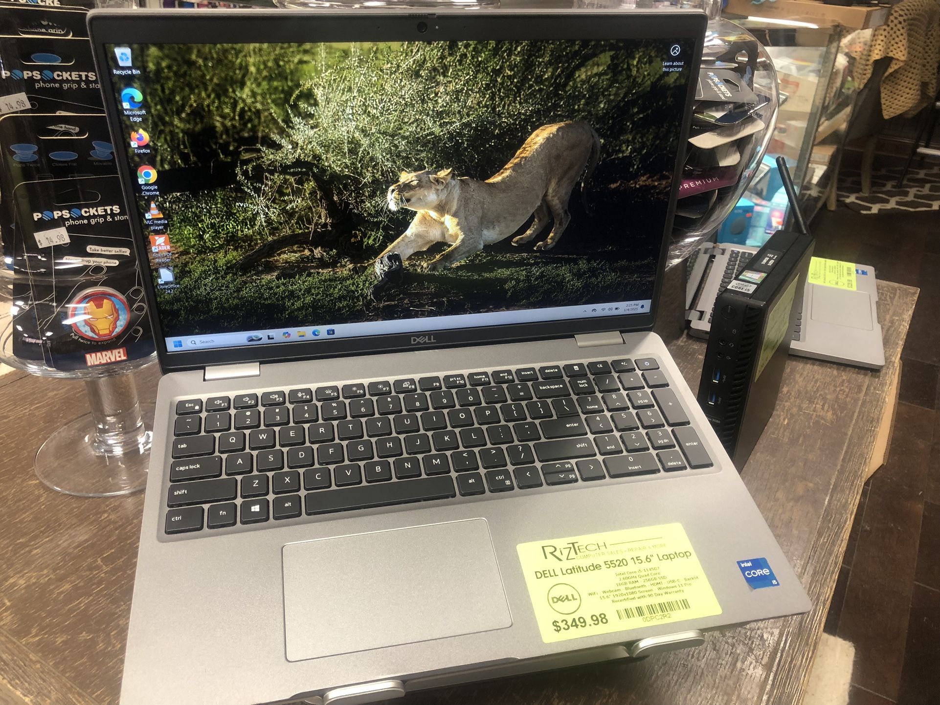 **Dell Latitude 5520 15.6" Laptop - $349.98**