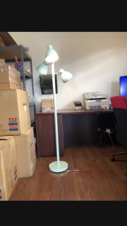  Three Head Task Floor Lamp Mint - Pillowfort™ 