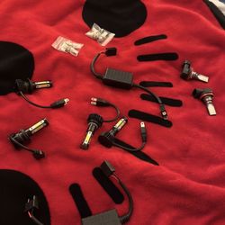 H7 And H11 And Parking Lights With  LED Headlight Decotor