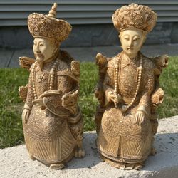 Emperor And empress 11” Tall