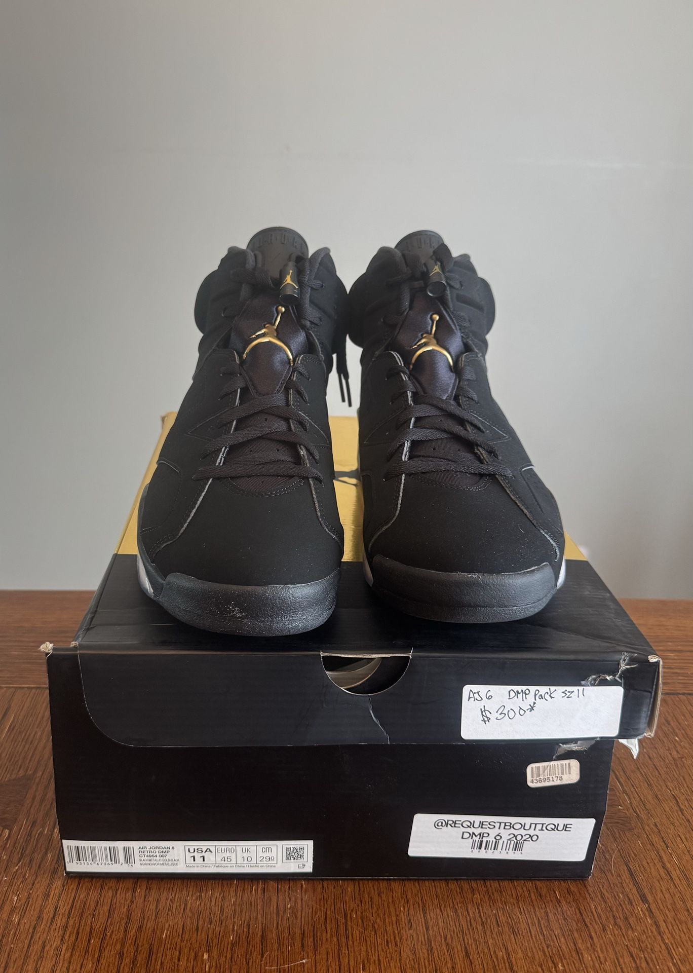 Deadstock Jordan Retro 6 Defining Moments DMP 2006 Release Size 11