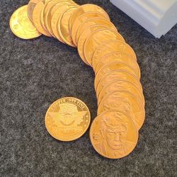 Trump Copper Coin 1oz AVDP