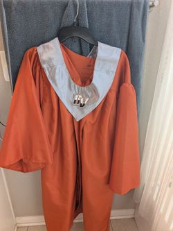 Orange Vista Graduation Gown