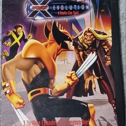 X Men DVD Cartoon Evolution X Mark's The Spot Wolverine Cyclops Sabertooth