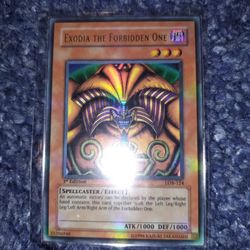 Yu-Gi-Oh Exodia the forbidden One Lob-124

