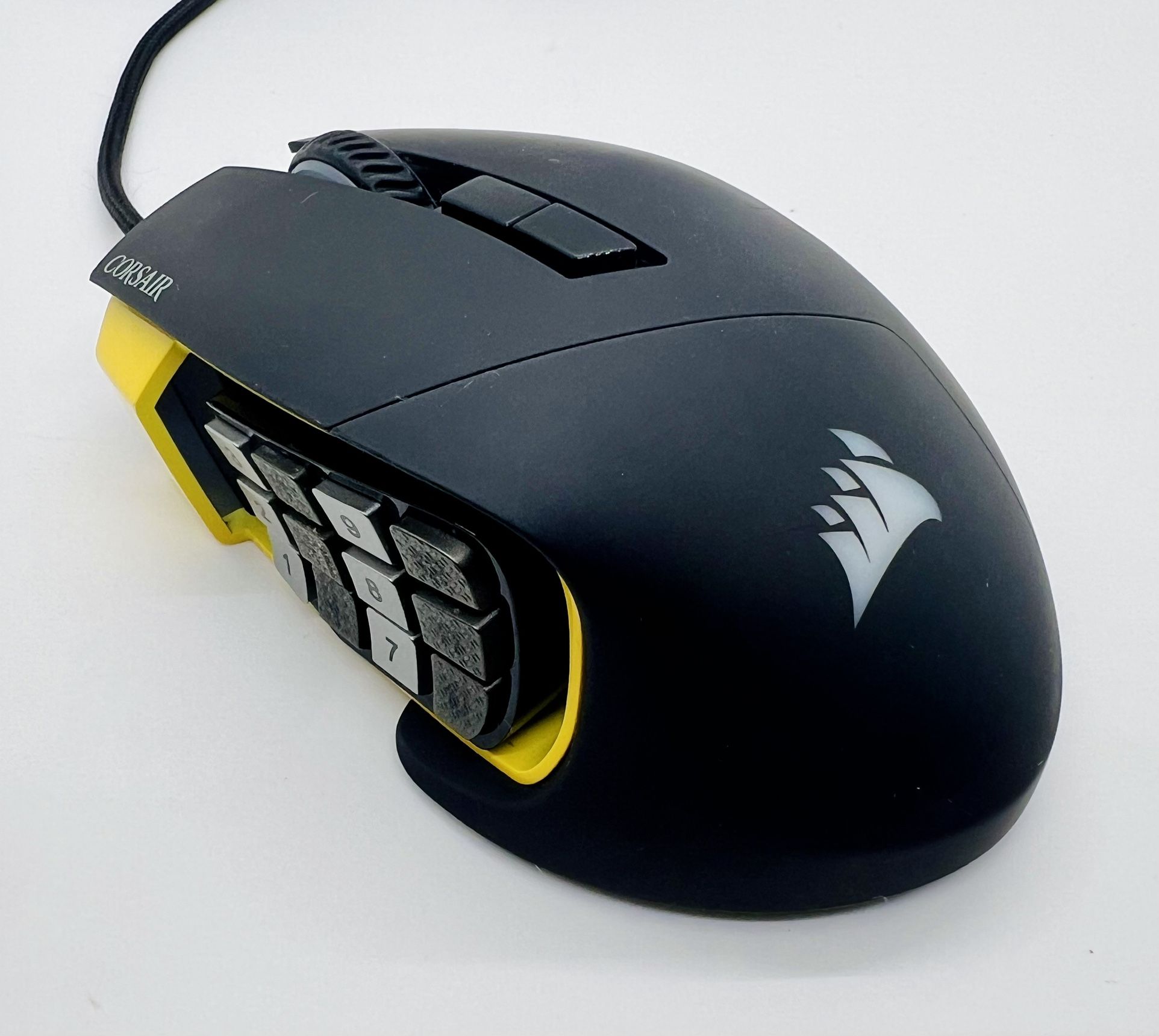 Corsair Scimitar Pro RGB - MMO Gaming Mouse - 12 Programmable Buttons - Tested
