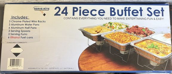 24 Piece Buffet Set