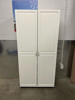 Storage Cabinet with Adjustable Shelves