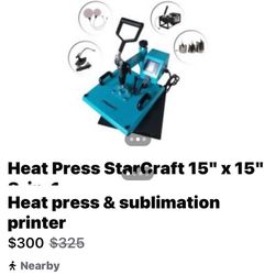 Heat Press And sublimation Printer