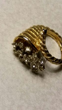 Gold plated size 7.5...