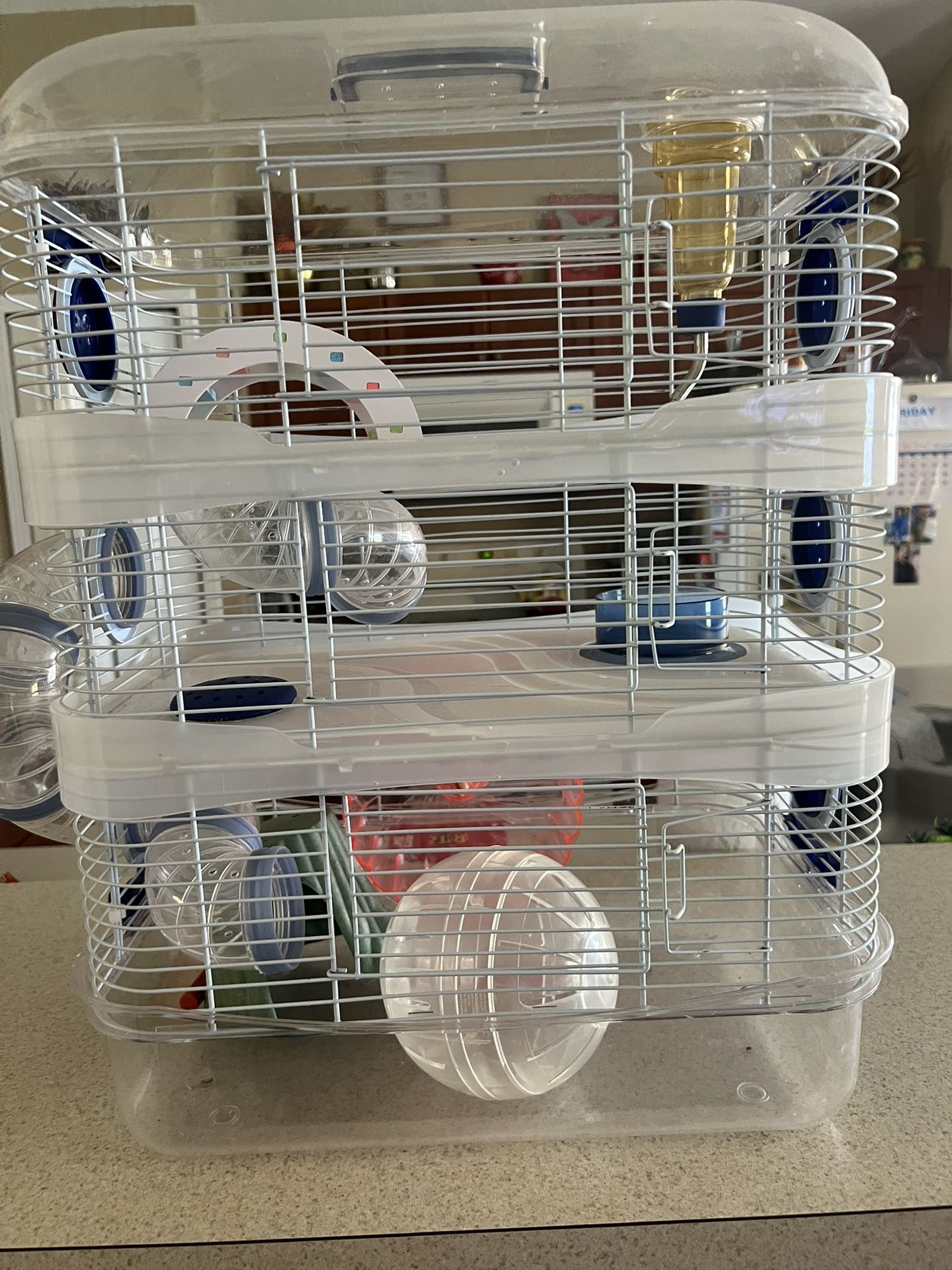 3 Level Hamster Cage, OBO