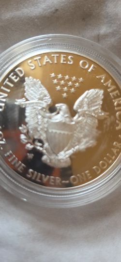 Siver Coins Tiny One Ouce   