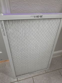 TWO of 3M ac filter 20x30x1