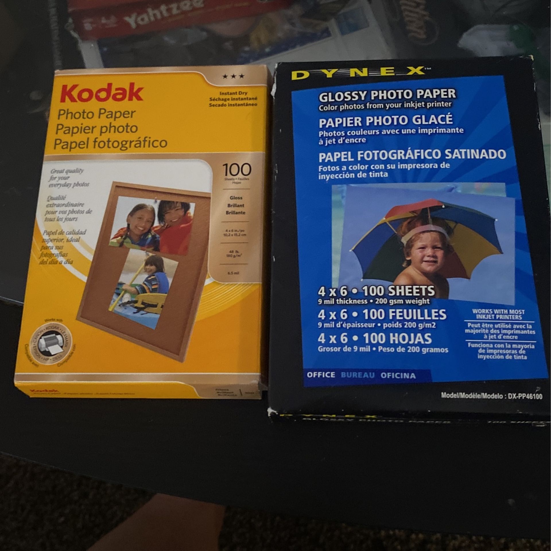 Kodak / Dynex Photo Printer Paper 4x6 Glossy