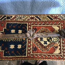 Antique Bronze Powder Coat Finish On Reproduction Fireplace Front 