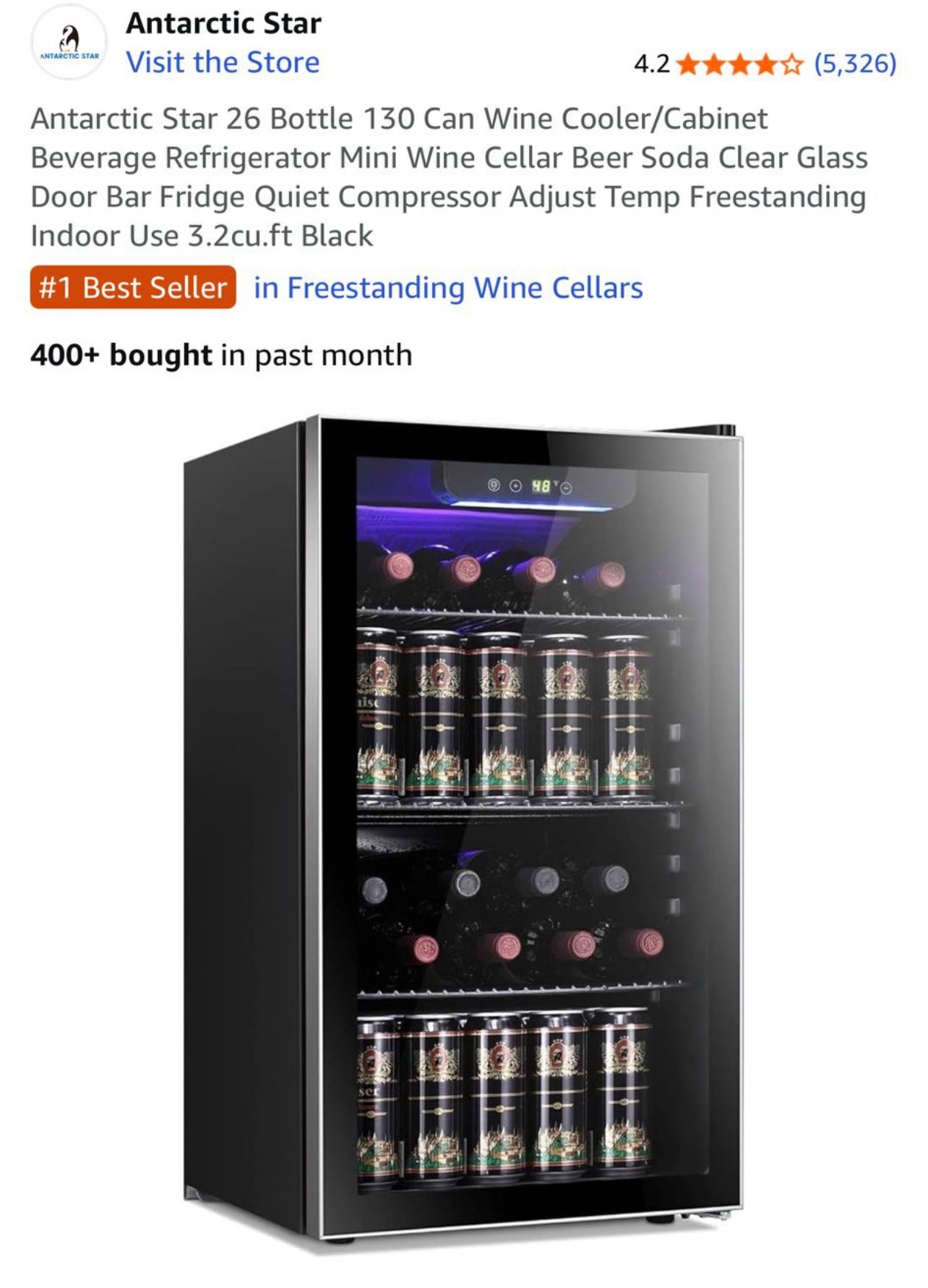 Mini Beverage Refrigerator