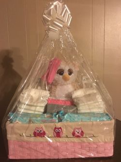 Basket - Owl Theme