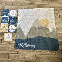 Milestone Blanket And Cards