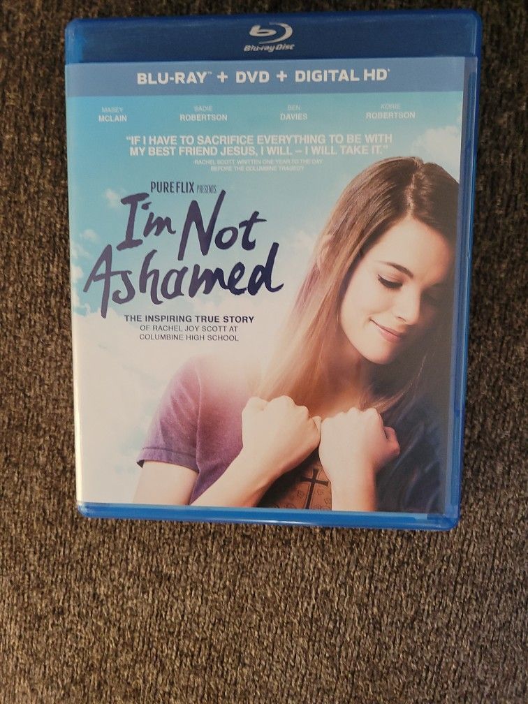 I'm Not Ashamed Blue Ray A Very Inspiring Story