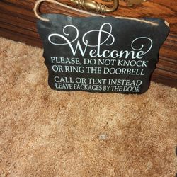 Sign For Door 