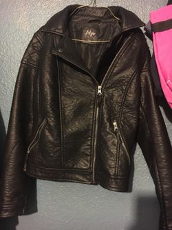 Leather jacket