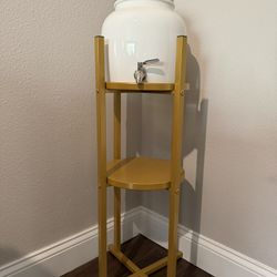 Ceramic Water Dispenser w/ Stand