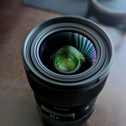 Sigma 18-35 1.8 Art Lens