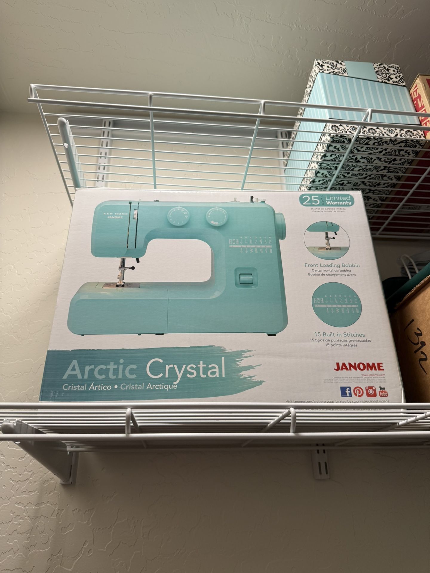 Artic Crystal Sewing machine