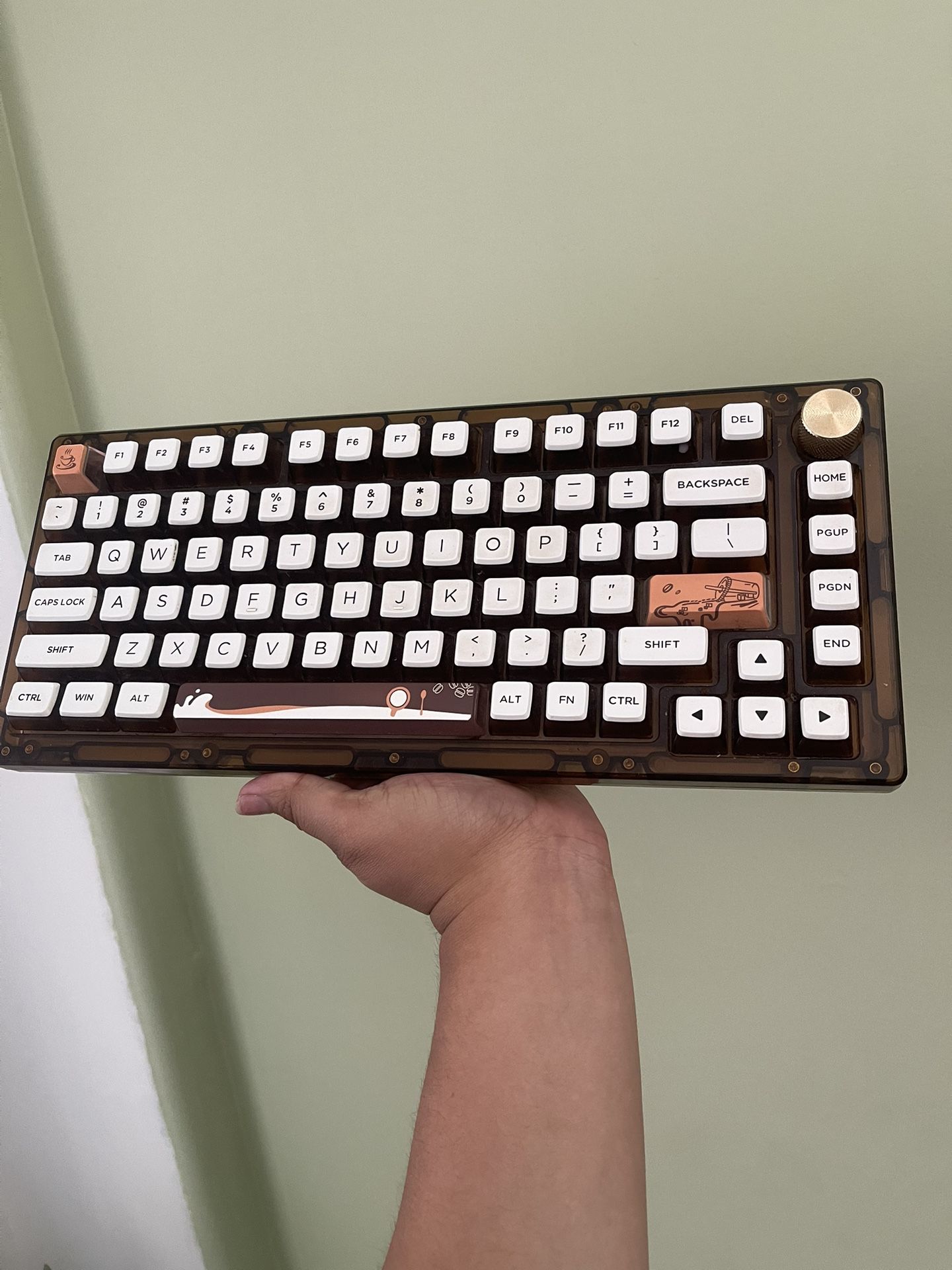 Womier G75 75% Coffee Brown Keyboard