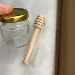 Honey Jars  With Dipper (Party Favors)