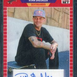 Real Nice 2023 Leaf Pro Set Autograph Ryan Sheckler Collector's Card.. Mint Condition.!!!