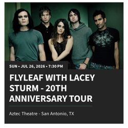 Flyleaf Tickets For Sale