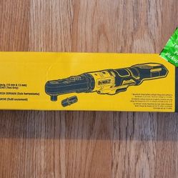 Dewalt 20v XR Brushless Cordless Sealed head Ratchet 3/8 and 1/2 interchangeable anvil $190 Firm.  Pickup Only 