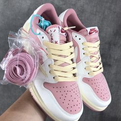 Air Jordan 1 x Travis Scott  Pink 