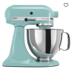 KitchenAid Artisan Stand Mixer, 5 Qt - Aqua Sky 