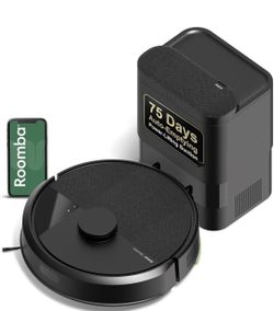 iRobot Roomba 105 Vac Robot Vacuum with AutoEmpty Dock - Self-Empties for 75 Days, Easy to use, Intense Power-Lifting Suction, LiDAR Navigation, Multi