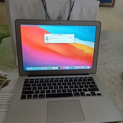 MacBook Air 2014 13 In 8gb Ram 256 Gb Hard Drive Intel Silver Lightweight Laptop