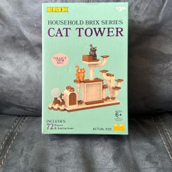 New Brix Cat Tower Building Bricks 