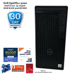 Dell OptiPlex 3090, Intel Core i3-10300, 8GB, 500GB SSD "H91714"