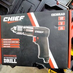 Chief Professional 3/8" Reversible Air Drill. 