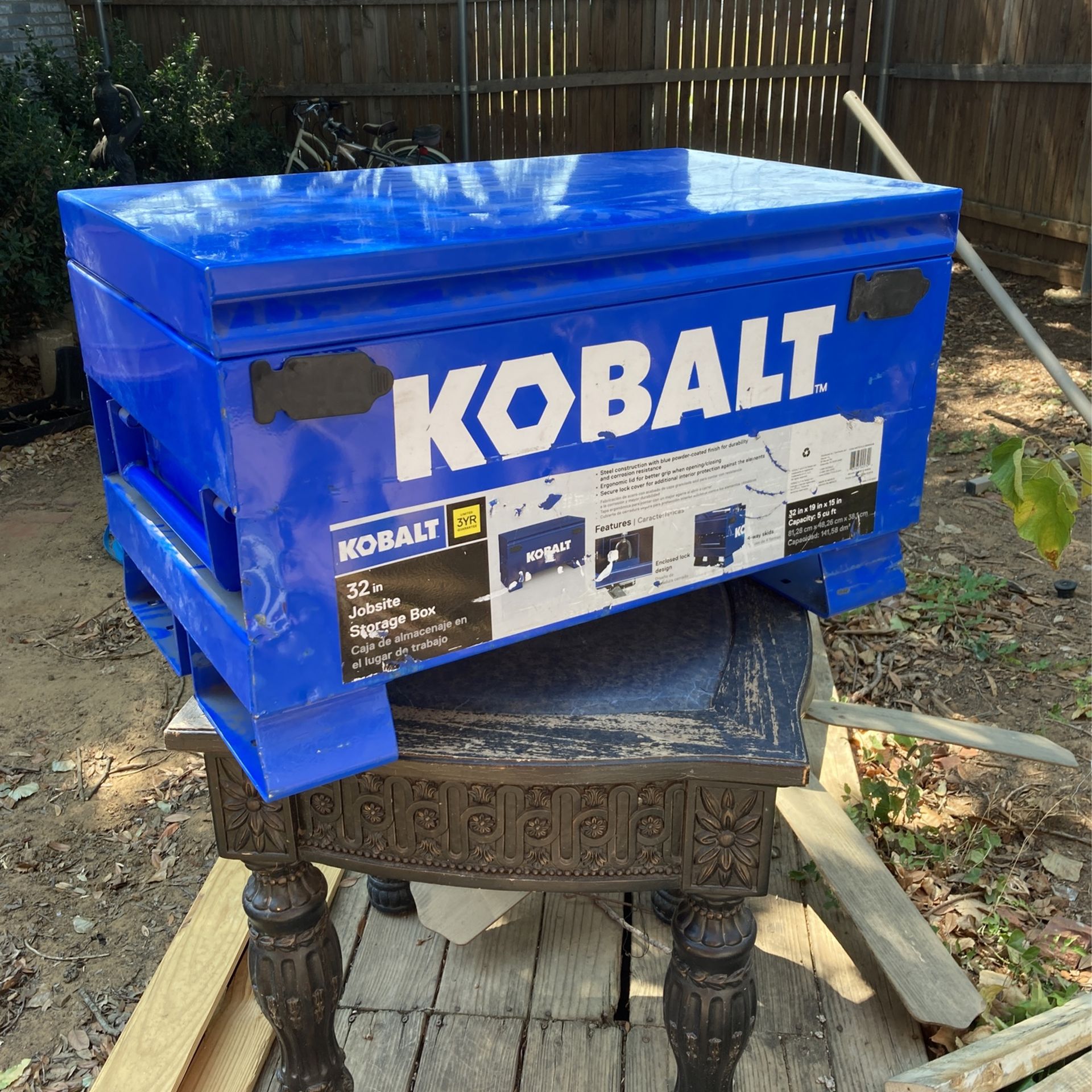 32” Kobalt Job Site Tool Box