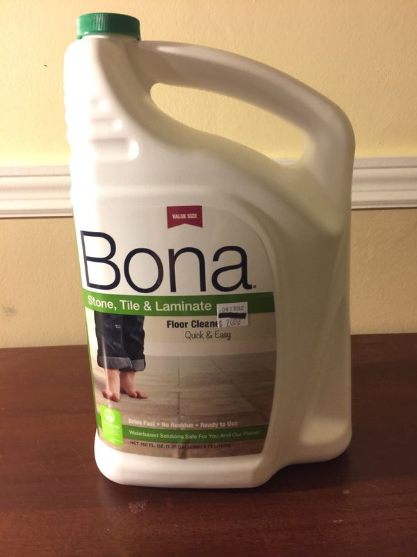 Bona 160 Oz 1 25 Gallons Stone Tile And Laminate Floor Cleaner Bona 160 Oz 1 25 Gallons Stone Tile And Laminate Floor Cleaner Refill New Sealed For In Delray Beach Fl Offerup